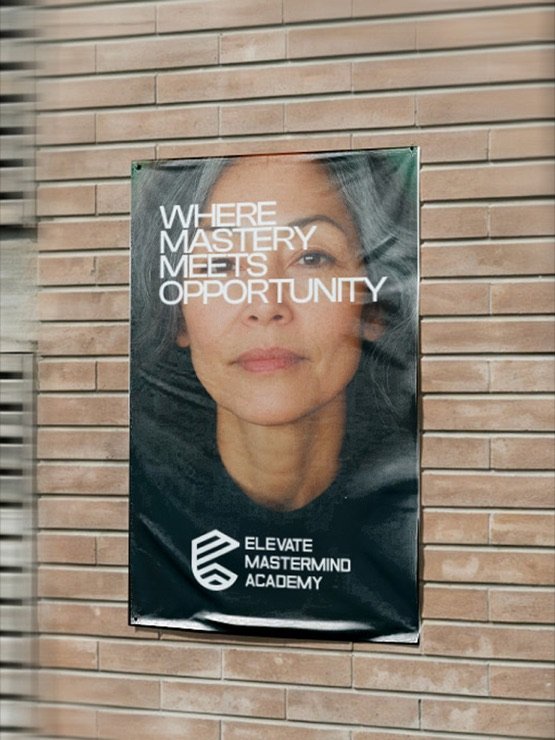 Elevate Mastermind Academy — brand application 6