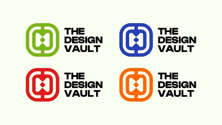 The Design Vault — brand application 3